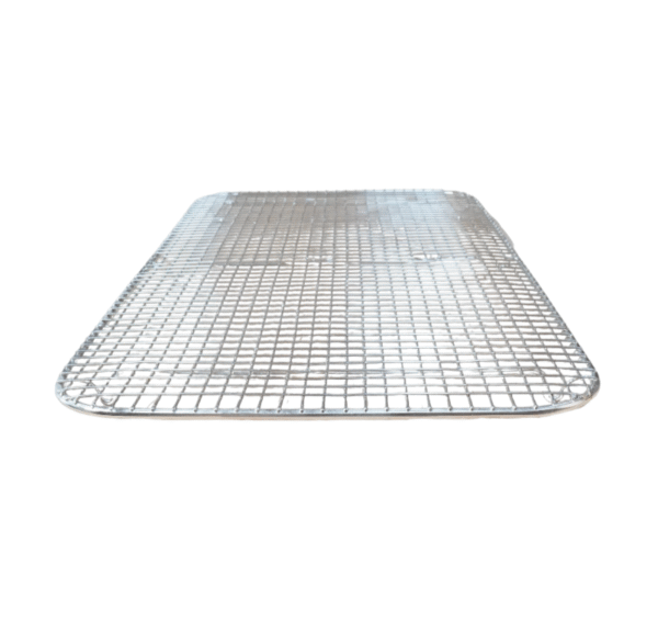 1/1 Pan Grid, Stainless Steel, ~18"x10", with Feet - Image 2