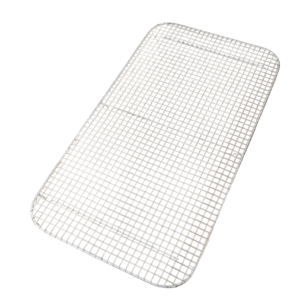 1/1 Pan Grid, Stainless Steel, ~18"x10", with Feet