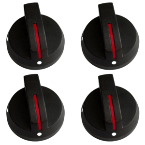 Quality Industries Commercial Appliance Replacement Control Knobs, Pack of 4